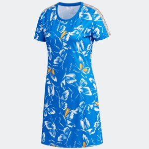 NEW ADIDAS WOMENS RIO FARM BUTTERFLY ATHLEISURE DRESS SIZE MEDIUM